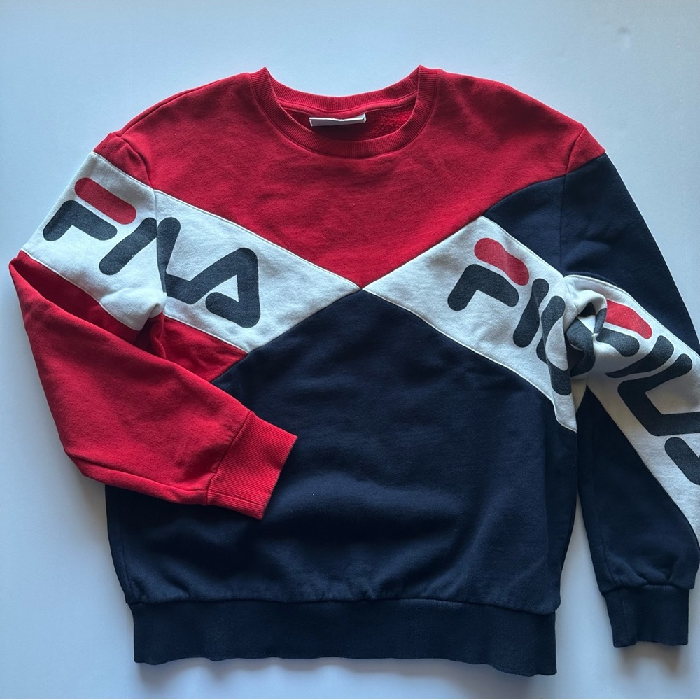 Retro Fila crewneck sweater